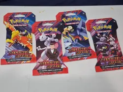 SEALED Pokemon TCG PHANTASMAL FLAMES AND DESTINED RIVALS SLEEVED PACKS - Image 5