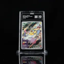 TAG 10 GEM MINT JAPANESE POKEMON 2023 PIKACHU 173/165 POKEMON 151 AR SV2a - Image 1