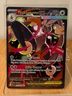 Pokemon Phantasmal Flames Mega Lopunny ex 128/094 Special Illustration Rare SIR - Image 1