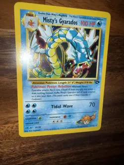 Pokemon TCG Misty's Gyarados Holo Rare Gym Challenge 13/132 Unlimited Edition - Image 4