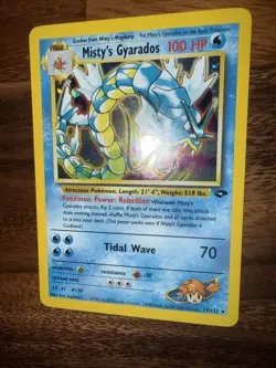 Pokemon TCG Misty's Gyarados Holo Rare Gym Challenge 13/132 Unlimited Edition - Image 5