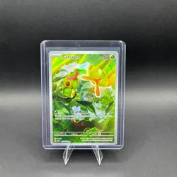 Caterpie Pokemon Scarlet Violet 151 172/165 Illustration Rare Full Art Holo NM - Image 1