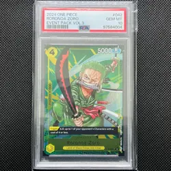 One Piece Event Pack Vol. 3 Roronoa Zoro P-042 Promo PSA 10 - Image 1