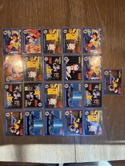 PokeTrivia Mewtwo Strikes Back Lot - Pokemon Trading Cards 1999 24 cards - Image 2