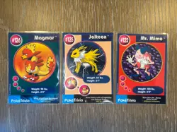 PokeTrivia Mewtwo Strikes Back Lot - Pokemon Trading Cards 1999 24 cards - Image 3
