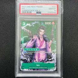 Izo Winner Pack Vol 2 OP01-033 One Piece Card Promo PSA 10 Gem Mint - Image 1