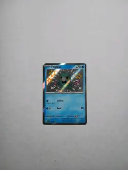 Pokemon TCG Frigibax Scarlet & Violet Paldean Fates Holo Shiny Rare Card 128/091 - Image 1