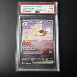 PSA 9 Charizard EX 199/165 Special Illustration Rare 151 Pokemon Card - Image 2