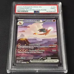 PSA 9 Charizard EX 199/165 Special Illustration Rare 151 Pokemon Card - Image 4