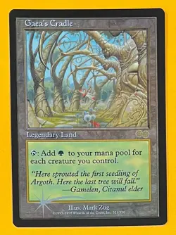 MTG GAEA'S CRADLE (Foil) Judge Promo (OldManMTG 013-193) - Image 1