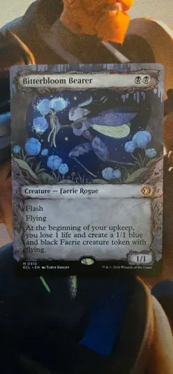 MTG Bitterbloom Bearer ECL 0310 Uncommon Faerie Rogue Regular - Image 1