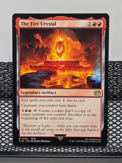 MTG, The Fire Crystal, R, Final Fantasy, FIN, NM/MINT, 0135 - Image 1