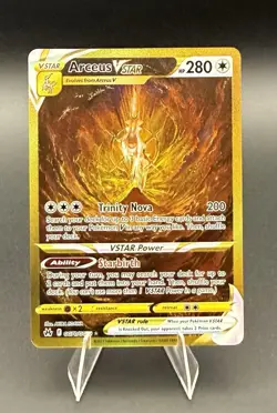Pokemon Arceus VSTAR Crown Zenith Galarian Gallery GG70/70 Secret Rare Holo - Image 1