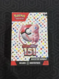 POKEMON TCG SCARLET & VIOLET 151 BOOSTER BUNDLE BOX FACTORY SEALED NEW 6 PACKS C - Image 1