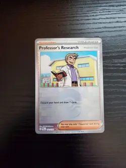 Pokemon Prismatic Evolutions - Professor's Reasearch [Oak] Poke Ball #122/131 - Image 1