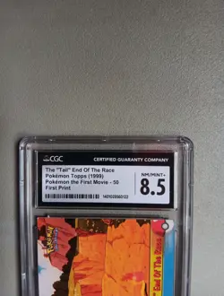 Pokemon TCG The "Tail" End of the Race Pokemon Topps Pikachu's Vacation 50 - Image 4