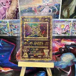 Pokemon TCG Ancient Mew Promo Crease On Back As Pictured - Image 2