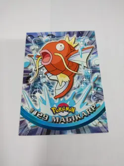 GLOSSY Topps Pokemon Magikarp 129 Series 3 Blue Logo Non Holo TV Edition - Image 1