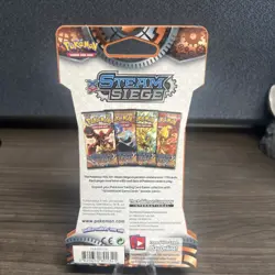 Pokemon XY Steam Siege Sleeved Booster Pack Factory Sealed -2016 - Image 3
