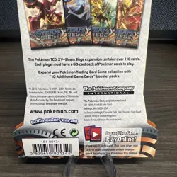 Pokemon XY Steam Siege Sleeved Booster Pack Factory Sealed -2016 - Image 4
