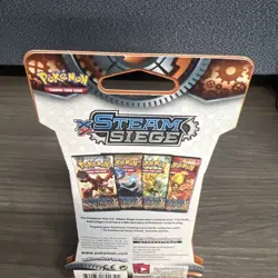 Pokemon XY Steam Siege Sleeved Booster Pack Factory Sealed -2016 - Image 5