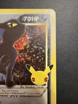 Pokemon TCG Umbreon Gold Star 17/17 Celebrations 25th Anniversary - Image 3