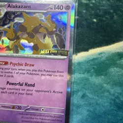 Alakazam MEP 003, Mega Evolution Stamped, Prerelease Pokemon Tcg Promo - NM - Image 3