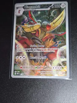 Pokemon Kingambit TCG SVP 130 Black Star Promo - Image 1