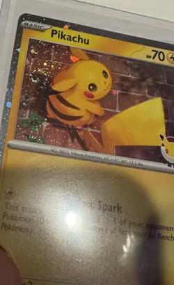 DOUBLE SWIRL 🌀💫 2026 Pikachu 051 Stamped Pokemon Day 30th Anniversary Promo - Image 2