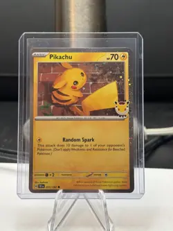 DOUBLE SWIRL 🌀💫 2026 Pikachu 051 Stamped Pokemon Day 30th Anniversary Promo - Image 5