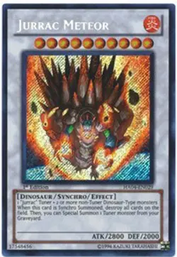 Jurrac Meteor-Secret Rare - Unlimited - HA04-EN029 - Hidden Arsenal 4 - NM - Image 1