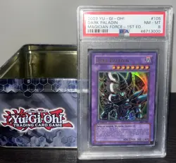 🔥1st Ed. Dark Paladin MFC-105 American English Ultra Rare PSA 8 NM-MT Yugioh 🔥 - Image 1