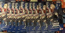 10 Union Arena Sword Art Online Vol.2 Sleeved Booster Packs (UEX06BT) SEALED - Image 1