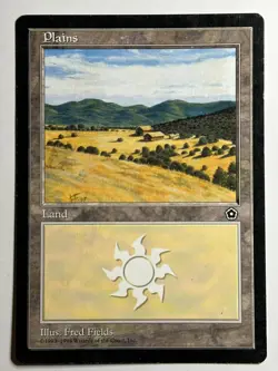 Plains () Portal Second Age 160 LP-NM MTG Card - Image 1