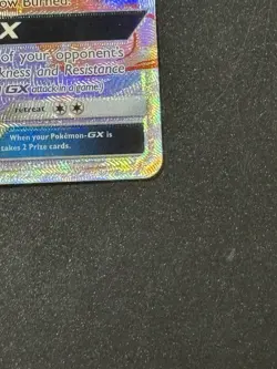 Pokemon Entei GX TCG Shining Legends Holo Card 74/73 Secret Hyper Rainbow Rare - Image 3