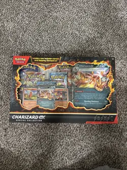 Pokemon Trading Card Game: Charizard ex Special Collection 5 Booster Packs! NEW - Image 1