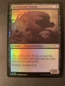 Huskbuster Swarm MTG Bloomburrow 0098 Uncommon Foil NM - Image 1