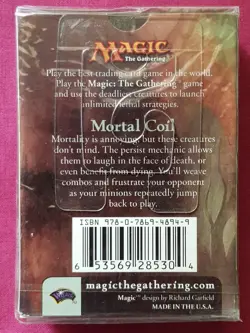 Magic The Gathering SHADOWMOOR MORTAL COIL New Sealed Theme Deck MTG - Image 2