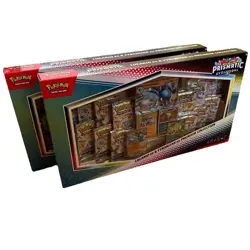 Pokemon Lucario Ex Tyranitar Ex Prismatic Evolutions Sam's Club Premium 2 boxes - Image 3