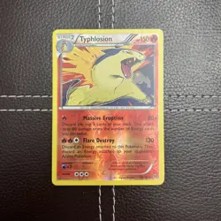 Pokemon TCG - Typhlosion - 20/162 - XY Breakthrough - NM Reverse Holo Rare - Image 1