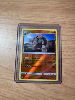 Golem - 35/68 - Hidden Fates Reverse Holo - Rare - Pokemon TCG 2019 - Image 1
