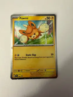 Pawmi SVP 040 Cosmos Holo Black Star Promo Pokemon TCG VLP - Image 1