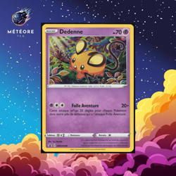 Carte Pokemon Dedenne SWSH080 Promo SWSH Francais - Image 1