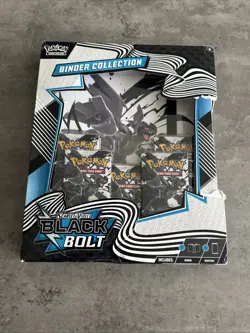 Pokemon TCG: Scarlet & Violet-Black Bolt Binder Collection DAMAGED BOX - Image 2