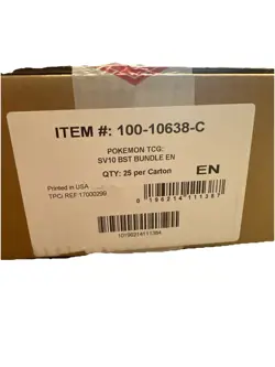 Pokemon TCG Destined Rivals SV10 Sealed Booster Bundle Case 25 Bundles - Image 2