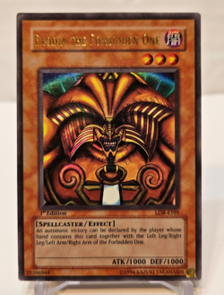 Exodia The Forbidden One LOB-E101 Ultra Rare 1st Edition EURO Yugioh 984 - Image 1