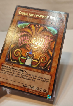 Exodia The Forbidden One LOB-E101 Ultra Rare 1st Edition EURO Yugioh 984 - Image 3