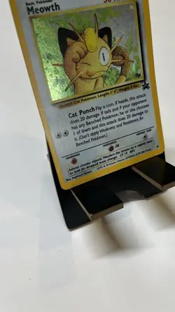 Meowth 10 Pokemon Card Promo Set Rare Holo LP - Image 5