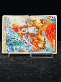 Suicune & Entei Legend 065 066/080 Reviving Legends 2010 1st Ed Pokemon Card MP - Image 1