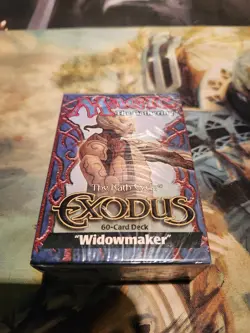 Magic the Gathering Exodus Sealed Widowmaker Deck - Image 1